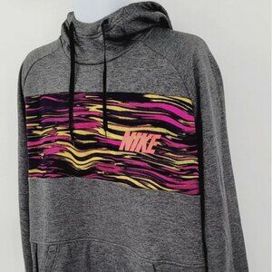 Nike Therm Pullover Training Hoodie Southwest Aztec Lined CV7725 Mens Size 2XL